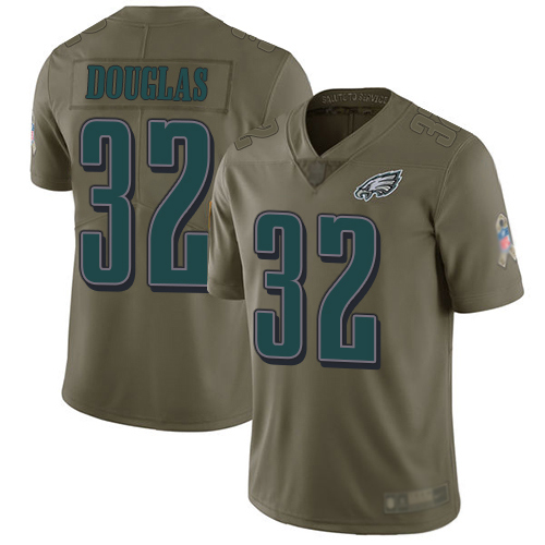 Men Philadelphia Eagles #32 Rasul Douglas Limited Olive 2017 Salute to Service Football NFL Jersey->nfl t-shirts->Sports Accessory